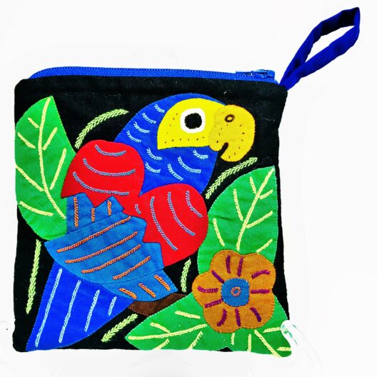 Artesanias y Manualidades MONEDERO, con diseño textil de mola kuna MONEDERO, con diseño textil de mola kuna