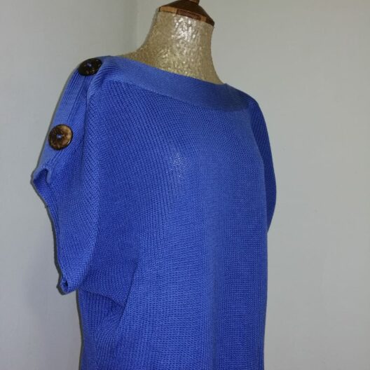 Confección de Ropa y Calzados TEJIDOS PARA OFICINAS Y CLIMAS FRÍOS TEJIDO CON BOTONES DE COCO