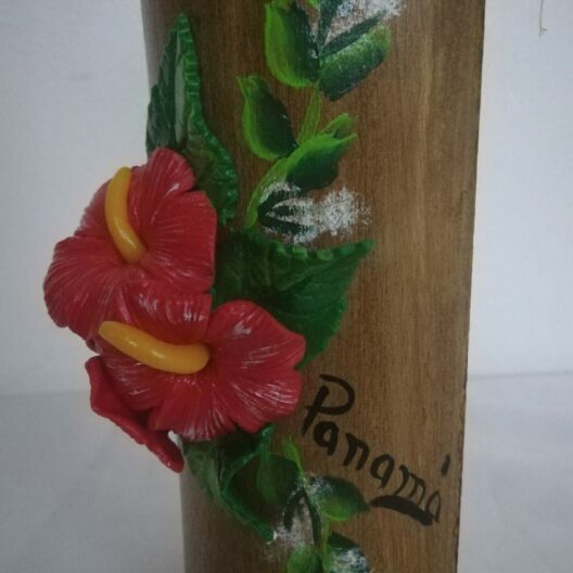Artesanias y Manualidades Flor de Papo en Bambú Flor de Papo en Bambú
