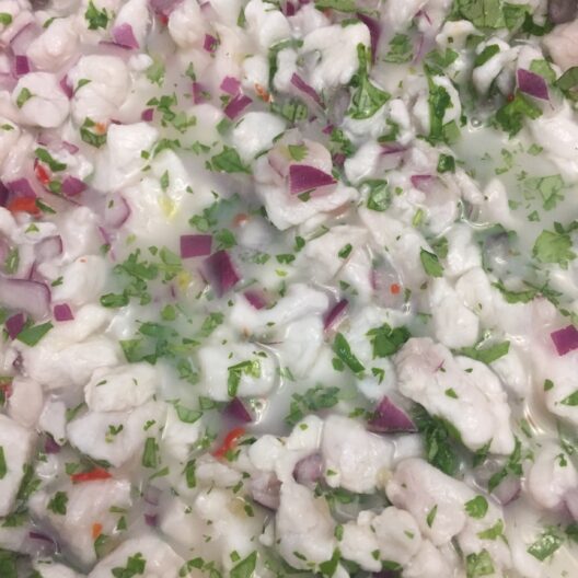 Ceviche Corvina Especial 1/2gl