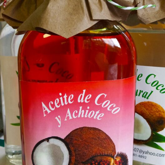 Aceite de Coco y Achiote