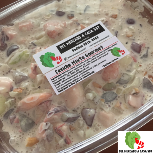 Ceviche Mixto Gourmet 1/4gl