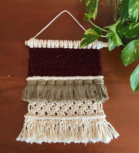 Tapiz de Macramé