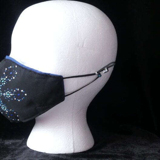 Salud y Bienestar Mascarailla Reversible con madala pintada Mascarailla Reversible con madala pintada