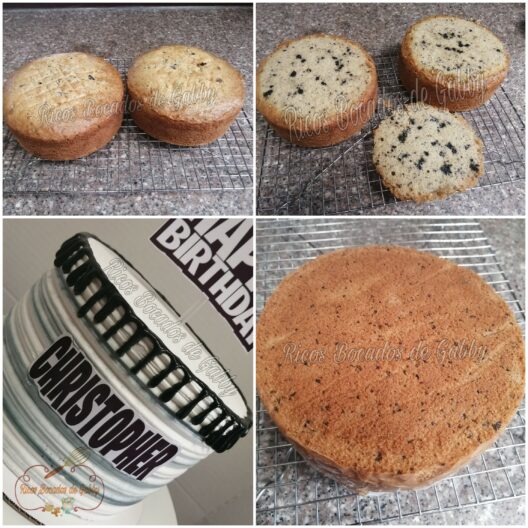 Bizcocho oreo 15 porciones