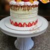 Cake 15 porciones – Fresas – Melocotones