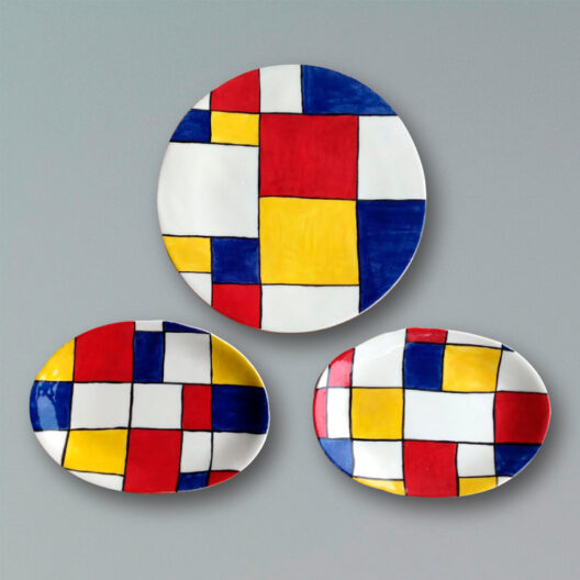 Set Diseño Mondrian