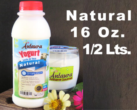 Yogurt Natural De Vaca 16oz