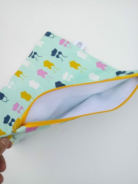 Bolsa de tela de algodón con interior impermeable – WET BAG
