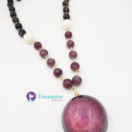 Accesorios y Joyería Collar maxi morado Collar maxi morado