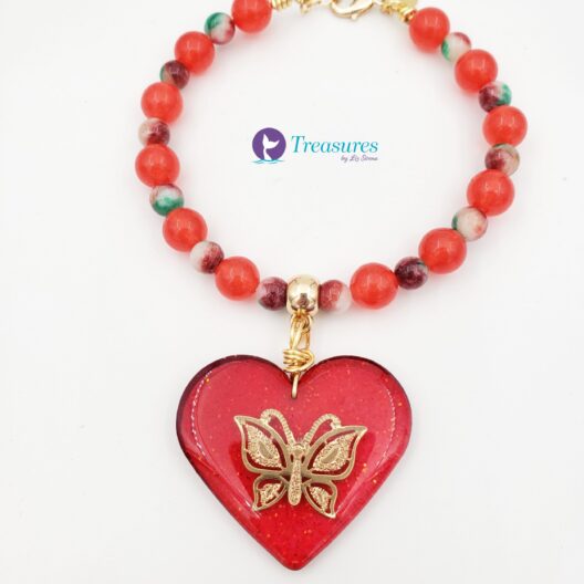 Pulsera mariposa pasión