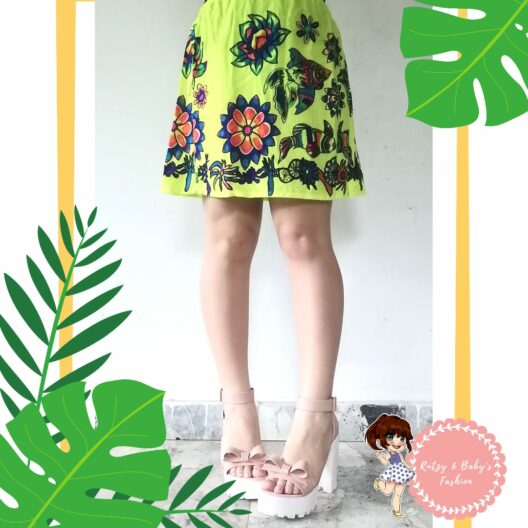 FALDAS DE PARUMA AMARILLA