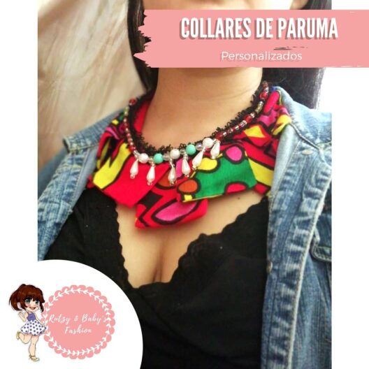 COLLAR DE PARUMA TIPO CHOKER