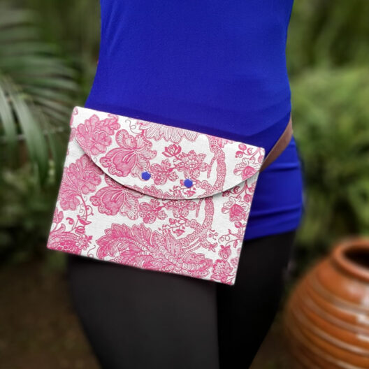 Cartera multiusos rosada