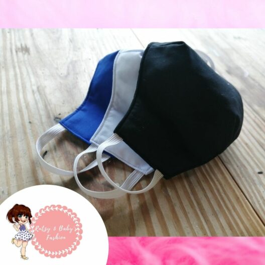 MASCARILLAS DE TELA LISAS