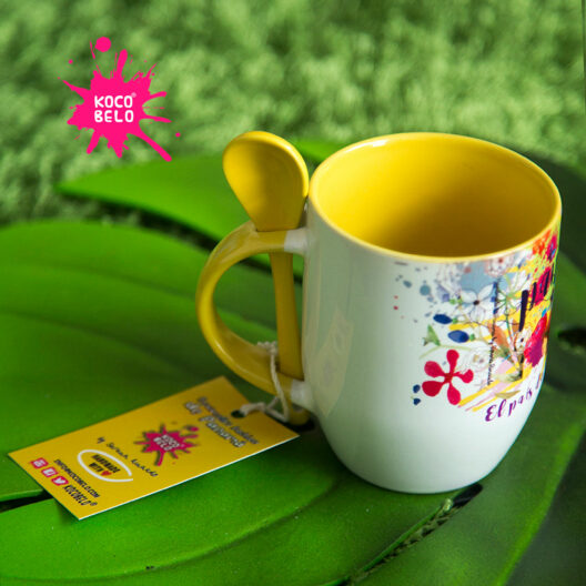 Taza Cucharita Pollera 11oz.