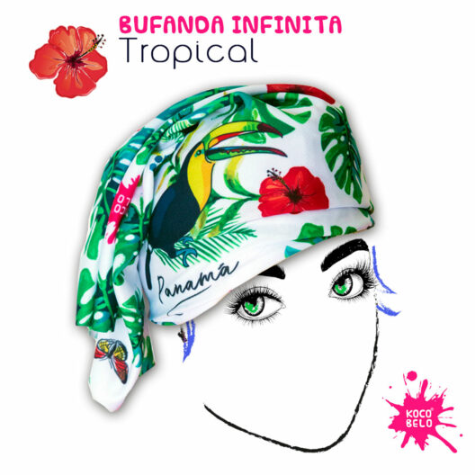 BUFANDA INFINITA TROPICAL