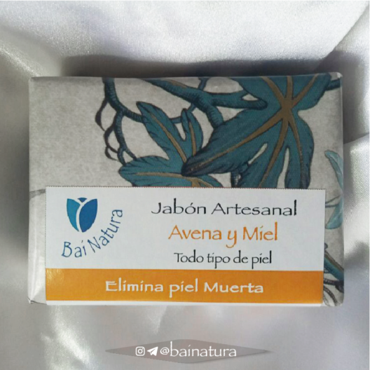 Jabón de Avena y Miel