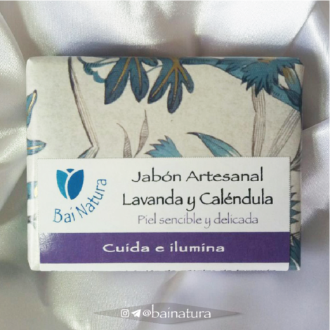 Jabón de Lavanda, Caléndula y Manzanilla
