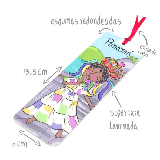 Separa Páginas Yo Soy Panamá – Bookmarks – Reina Congo – Souvenirs de Panamá