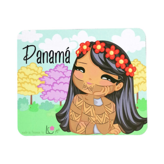 Artes, Entretenimiento y Creatividad Mousepad de Goma Antideslizante – Niña Emberá – Dulzura Étnica Mousepad de Goma Antideslizante – Niña Emberá – Dulzura Étnica