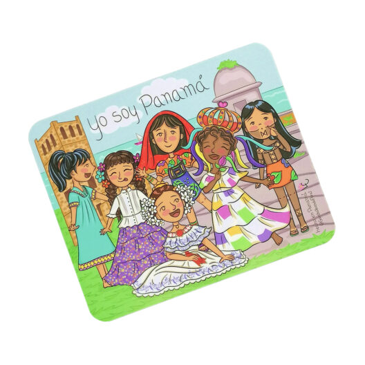 Mousepad de Goma Antideslizante – Yo Soy Panamá – Regalos para la Oficina