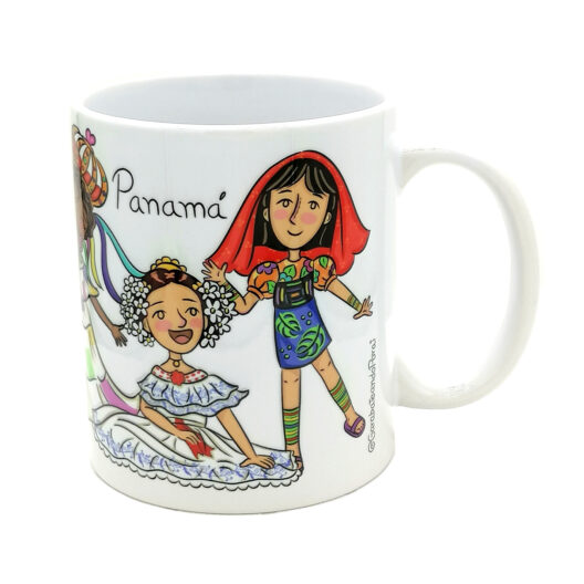 Taza de Cerámica 11 oz – Yo Soy Panamá – Regalos Culturales de Panamá