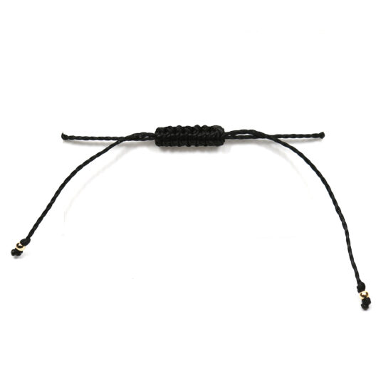 Pulsera de hilo con ojo de tigre