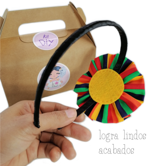 Kit – Diy Para hacer Vinchas y Lazos de Pollera Montuna
