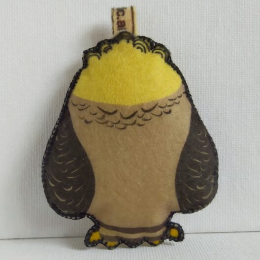 Aguila arpía Muñeco de fieltro tipo peluche