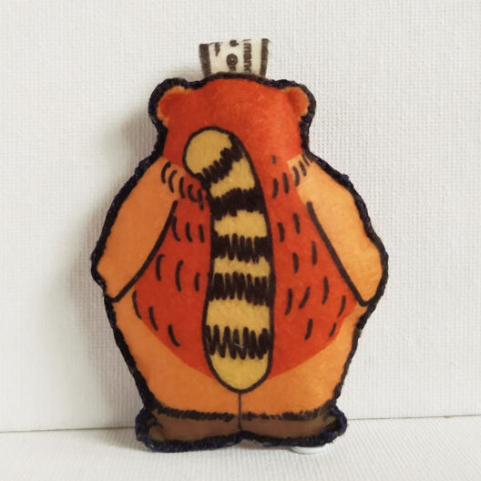 Gato solo Coati Muñeco de fieltro tipo peluche