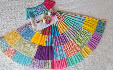 Pollera congo de niña
