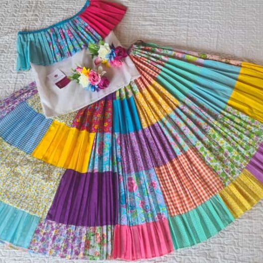Pollera congo de niña