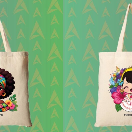 Bolsas reutilizables alusivas a Panamá