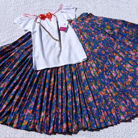 Pollera con camisola talla 12