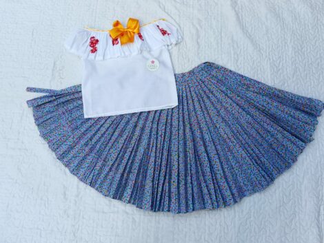 Pollera para niña talla 3