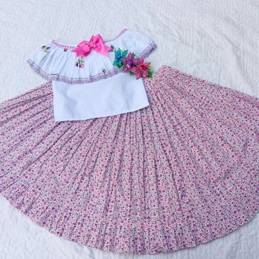 Pollera para niña talla 4
