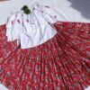 Pollera-Faldón de dama o adolescente