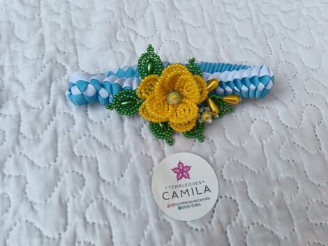 Vinchas con tembleques para niñas